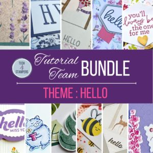 January Tutorial Bundle -Hello