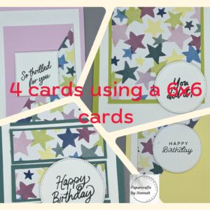 4 cards using a 6x6 DSP